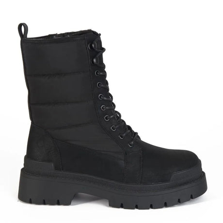 Botines Combat Mujer 7653 NEGRO-STHEF