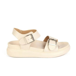 Sandalia con correa Mujer 7742 OFF WHITE-STHEF Sthef