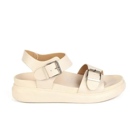 Sandalia con correa Mujer 7742 OFF WHITE-STHEF Sthef
