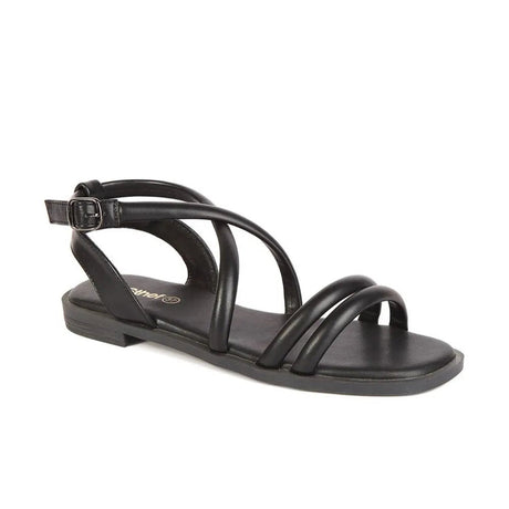 Sandalia con correa Mujer 7743 NEGRO-STHEF Sthef