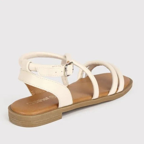 Sandalia con correa Mujer 7743 OFF WHITE-STHEF Sthef
