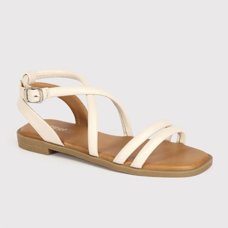 Sandalia con correa Mujer 7743 OFF WHITE-STHEF Sthef