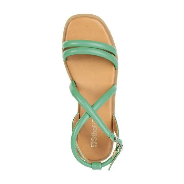 Sandalia con correa Mujer 7743 VERDE-STHEF Sthef