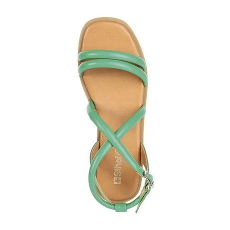 Sandalia con correa Mujer 7743 VERDE-STHEF Sthef
