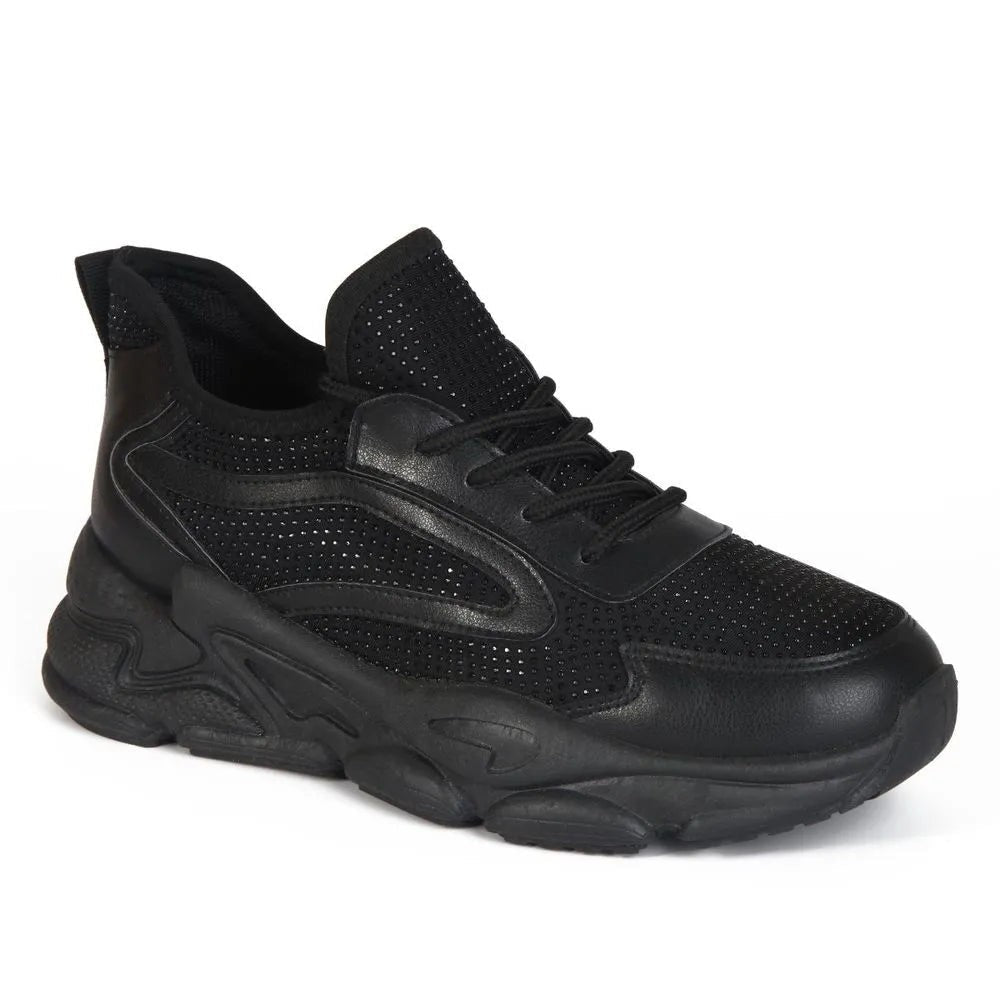 Zapatillas Urbanas Mujer 7624 NEGRO-STHEF Sthef