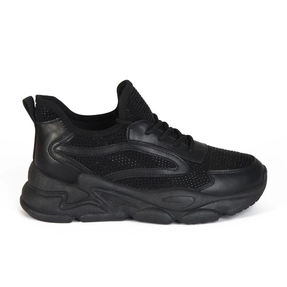 Zapatillas Urbanas Mujer 7624 NEGRO-STHEF Sthef