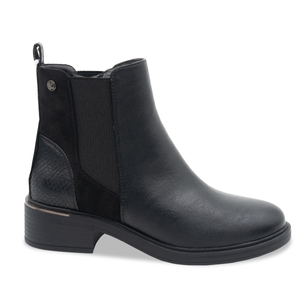 BOTIN MUJER STHEF CASUAL NEGRO 8267