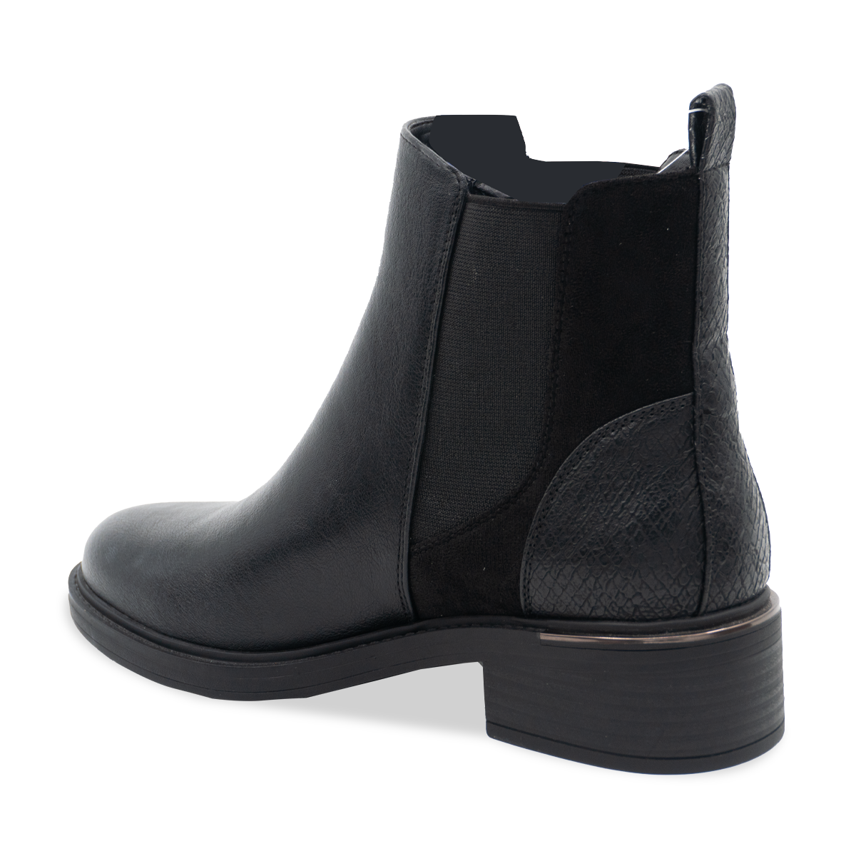 BOTIN MUJER STHEF CASUAL NEGRO 8267