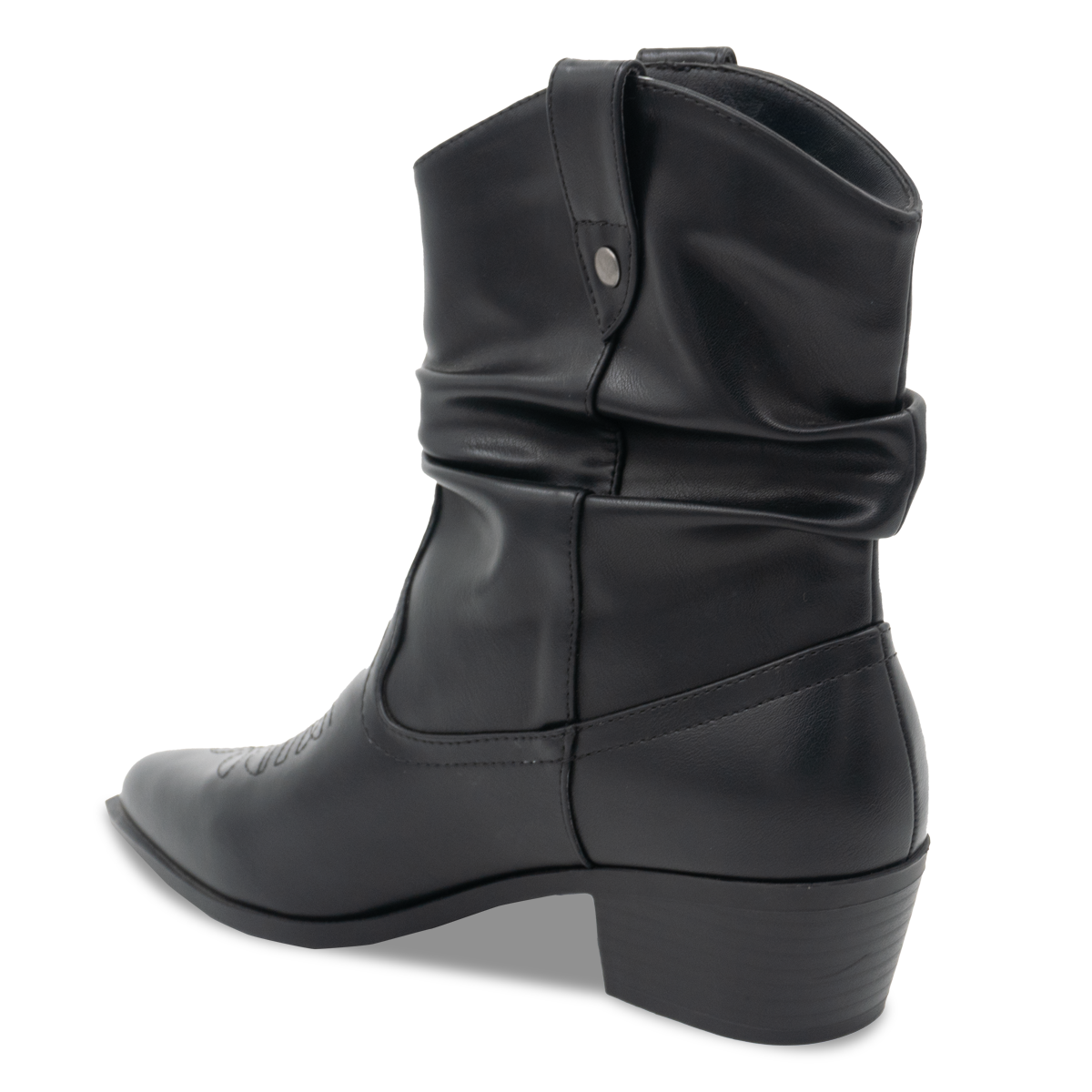 BOTIN MUJER STHEF CASUAL NEGRO 8270