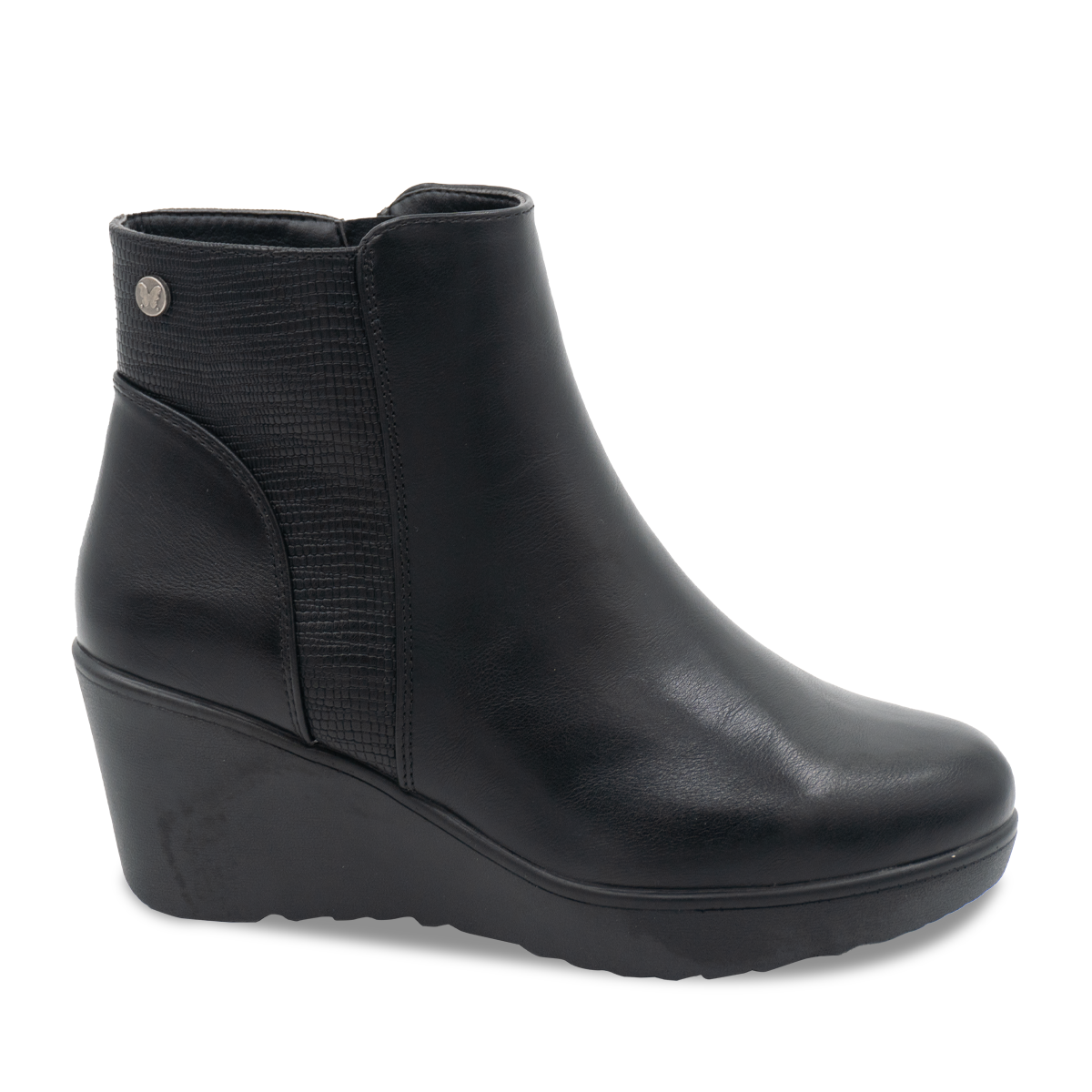 BOTIN MUJER STHEF CASUAL NEGRO 8272