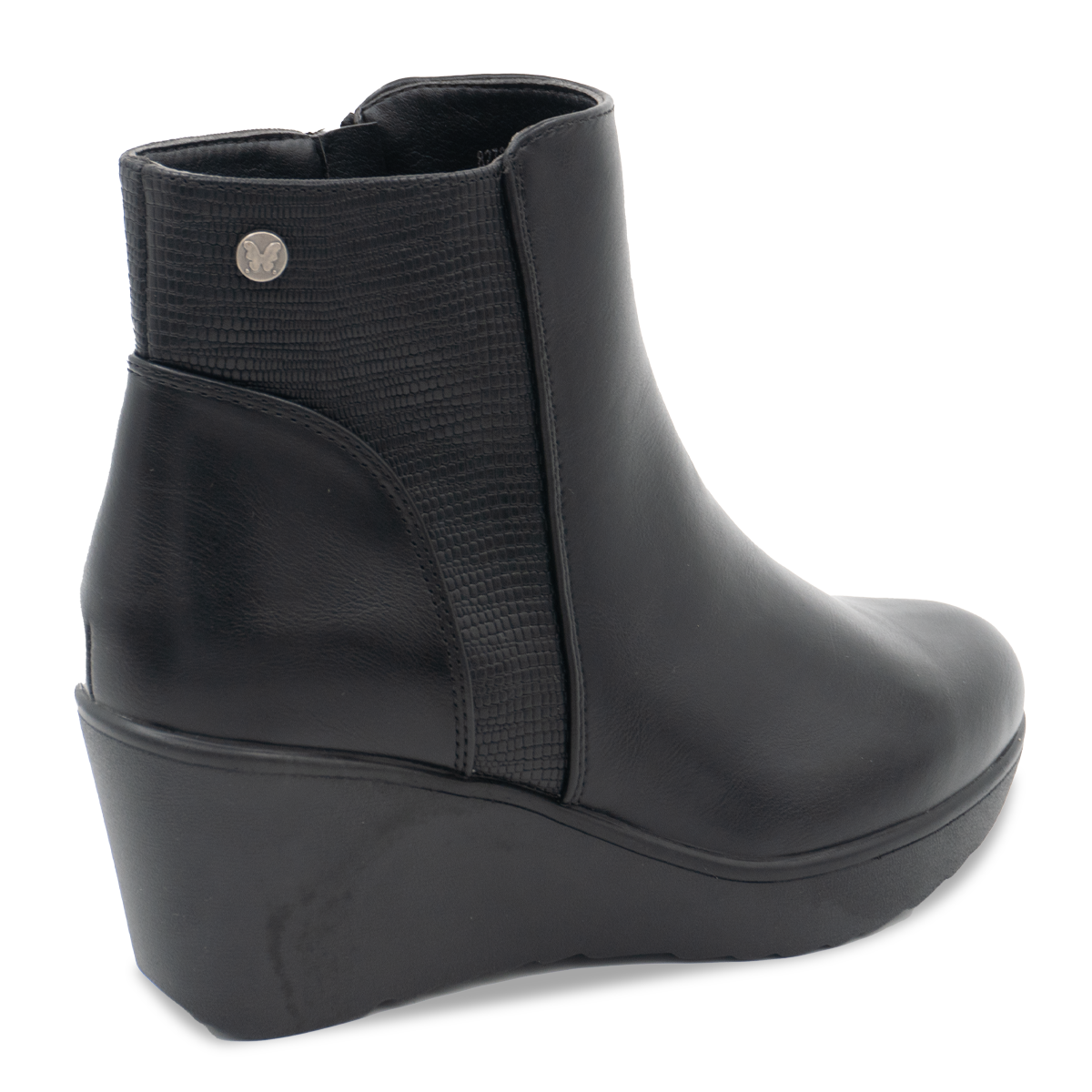 BOTIN MUJER STHEF CASUAL NEGRO 8272