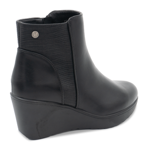 BOTIN MUJER STHEF CASUAL NEGRO 8272