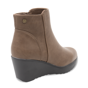 BOTIN MUJER STHEF CASUAL TAUPE 8272
