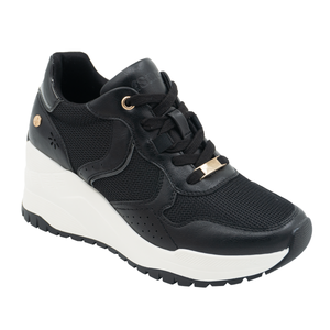 ZAPATILLA MUJER STHEF CASUAL NEGRO 8273