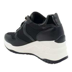 ZAPATILLA MUJER STHEF CASUAL NEGRO 8273