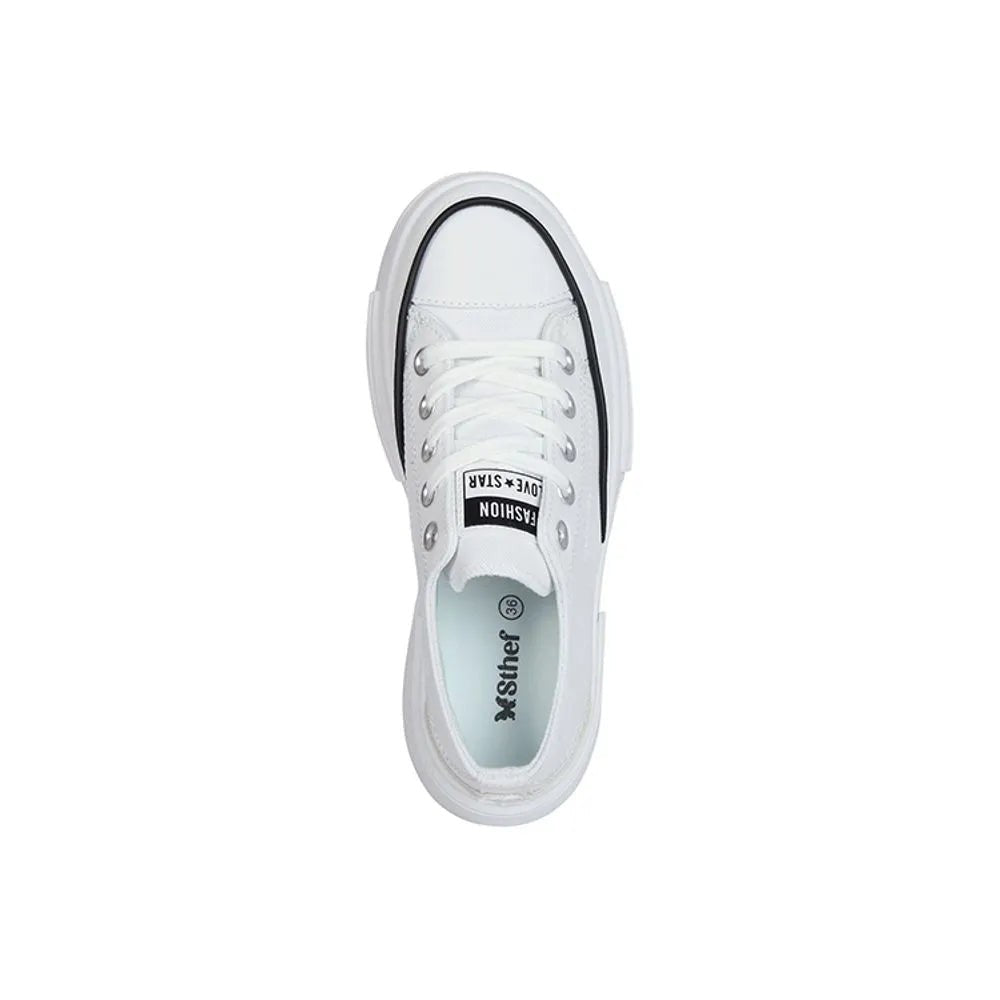 Zapatilla Urbana Mujer 7694 BLANCO Sthef