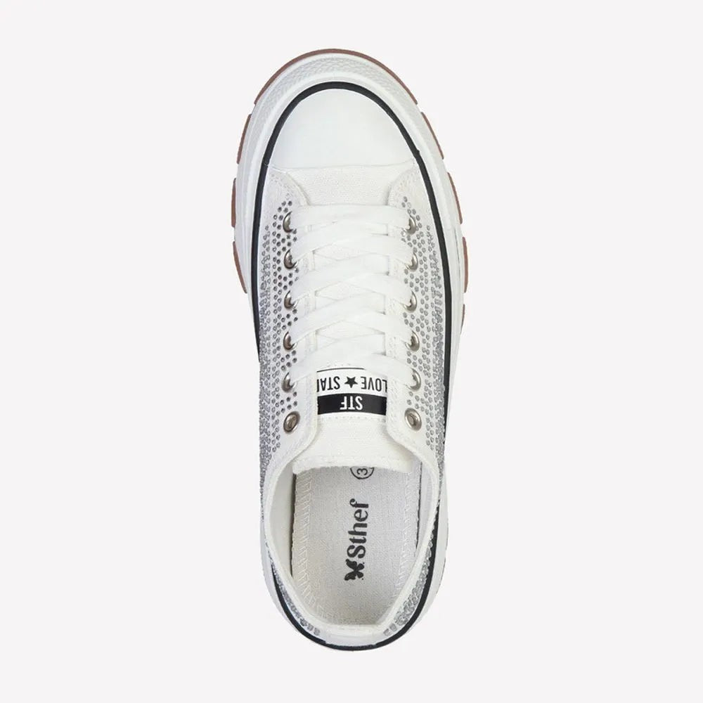Zapatilla Urbana Mujer 7890 BLANCO Sthef