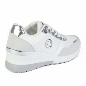 Zapatilla con taco Mujer 7910 BLANCO Sthef