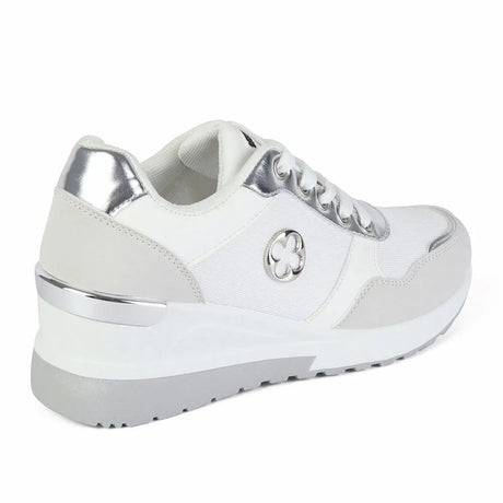 Zapatilla con taco Mujer 7910 BLANCO Sthef