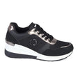 Zapatilla con taco Mujer 7910 NEGRO Sthef