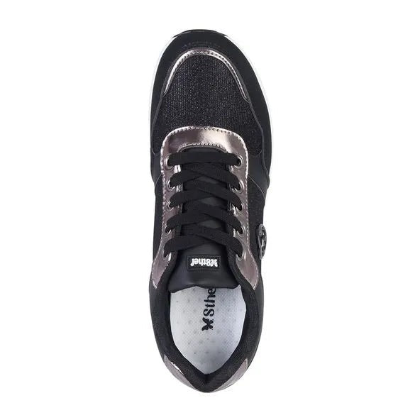 Zapatilla con taco Mujer 7910 NEGRO Sthef