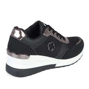 Zapatilla con taco Mujer 7910 NEGRO Sthef