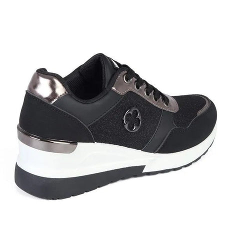 Zapatilla con taco Mujer 7910 NEGRO Sthef