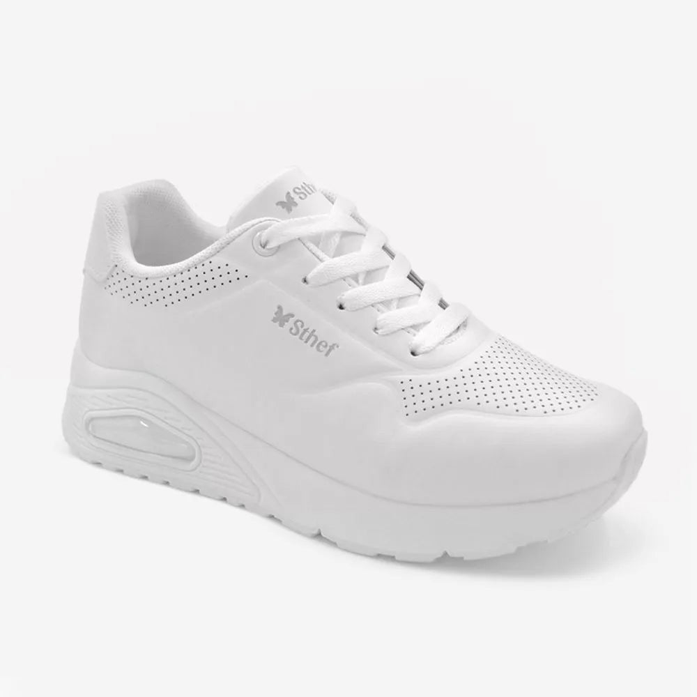 Zapatilla Urbana Mujer 7911 BLANCO Sthef