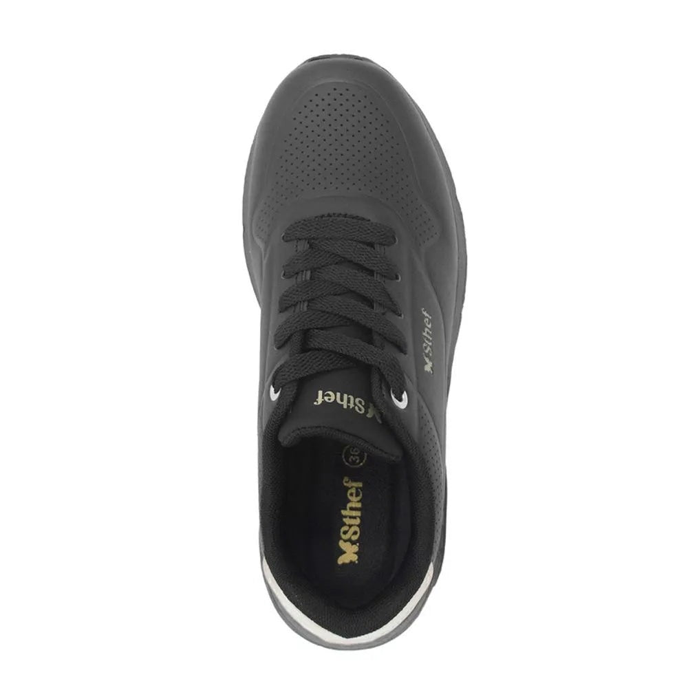 Zapatilla Urbana Mujer 7913 NEGRO Sthef
