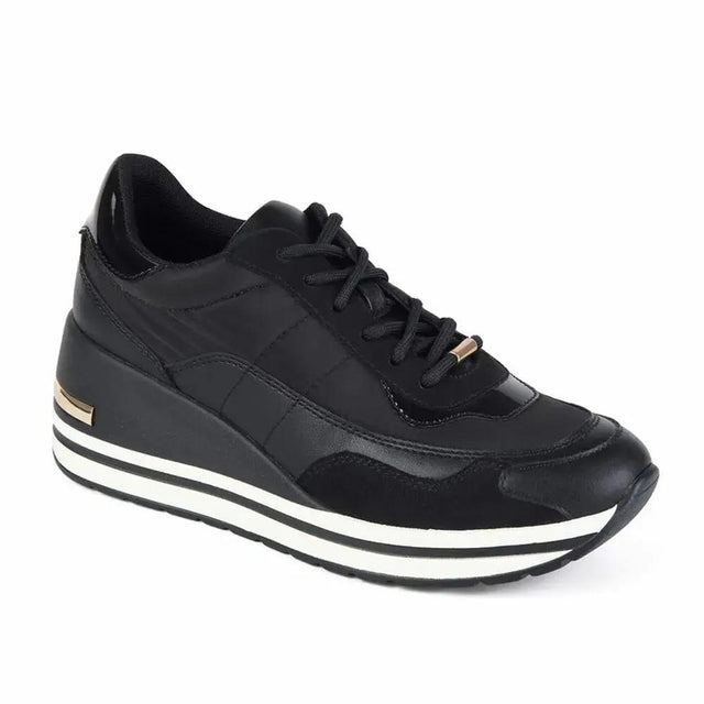 ZAPATILLA MUJER STHEF TRENDY NEGRO 7922 Sthef