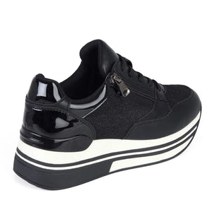Zapatilla Mujer 7923 NEGRO Sthef