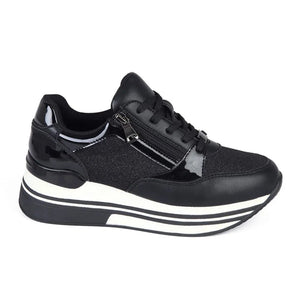 Zapatilla Mujer 7923 NEGRO Sthef