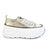Zapatilla Casual Mujer 8033 Dorado Sthef Sthef