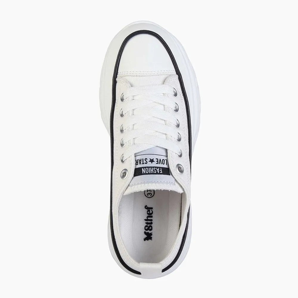 Zapatilla Casual Mujer 8037 Negro Sthef Sthef
