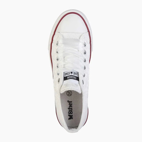 Zapatilla Casual Mujer 8078 Blanco Sthef Sthef