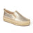 Alpargata 7870 DORADO 36 (Horma Normal)