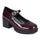 MOCASIN MUJER STHEF BURGUNDY 7896 Sthef