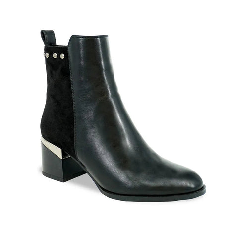 Botin Vestir Mujer  8094 Negro Sthef