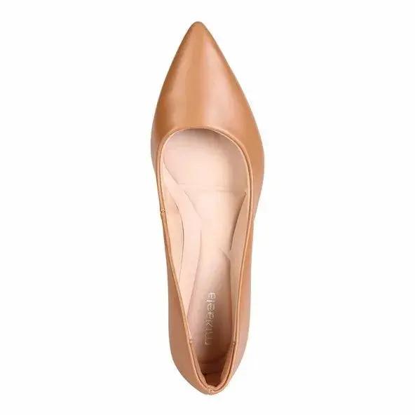 ZAPATO MUJER MIKAELA VESTIR CAPUCCINO/DOURADO 20462-01 Mikaela