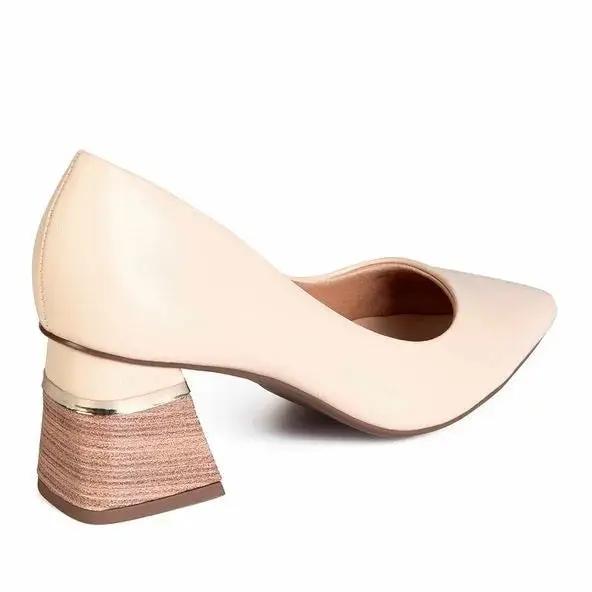 ZAPATO MUJER MIKAELA VESTIR MANTEIGA 20252-01 Mikaela