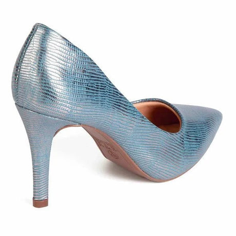 Zapato Vestir Mujer 13560-01 METAL COBALTO Mikaela Mikaela