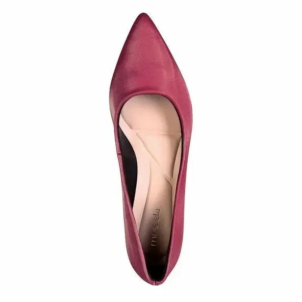 ZAPATO MUJER MIKAELA VESTIR BURGUNDY 13552-01 Mikaela