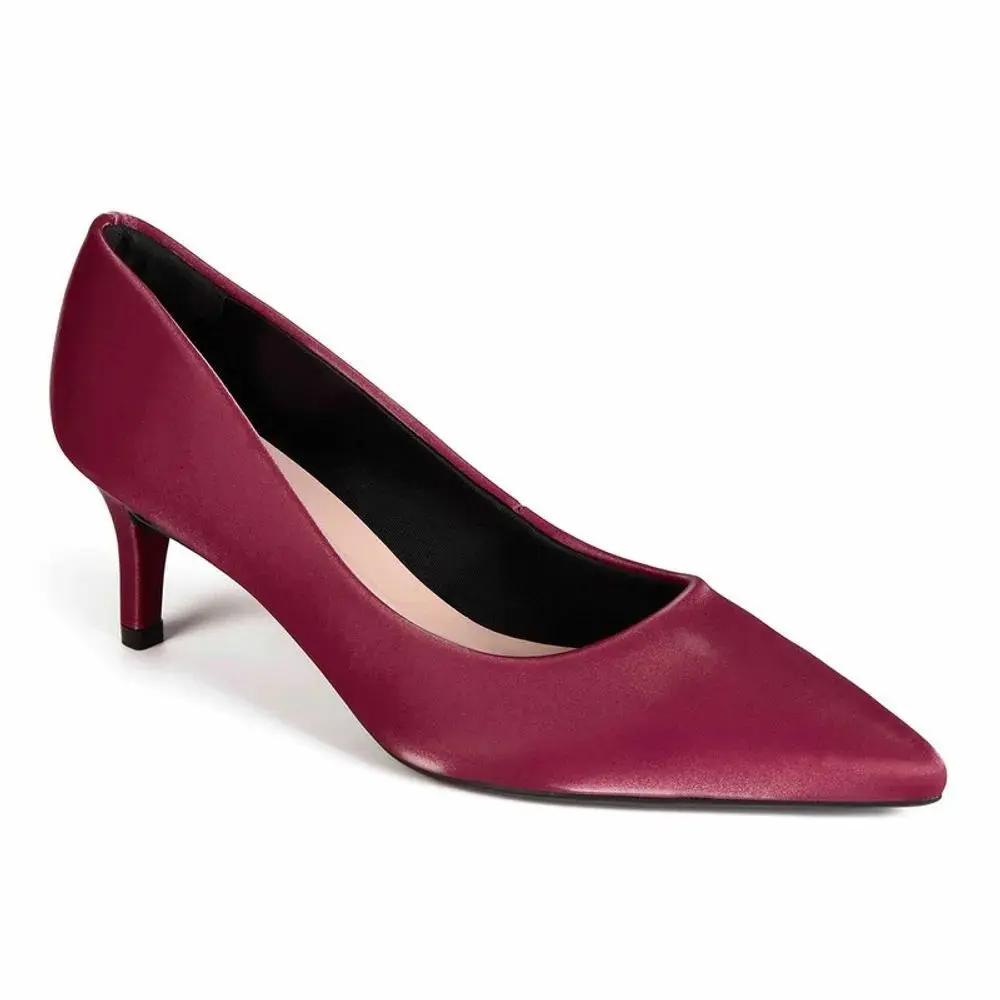 ZAPATO MUJER MIKAELA VESTIR BURGUNDY 13552-01 Mikaela