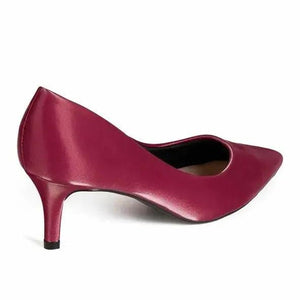 ZAPATO MUJER MIKAELA VESTIR BURGUNDY 13552-01 Mikaela