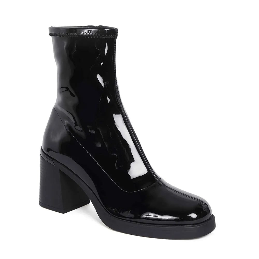 Botin Vestir Mujer  8113 Negro Sthef