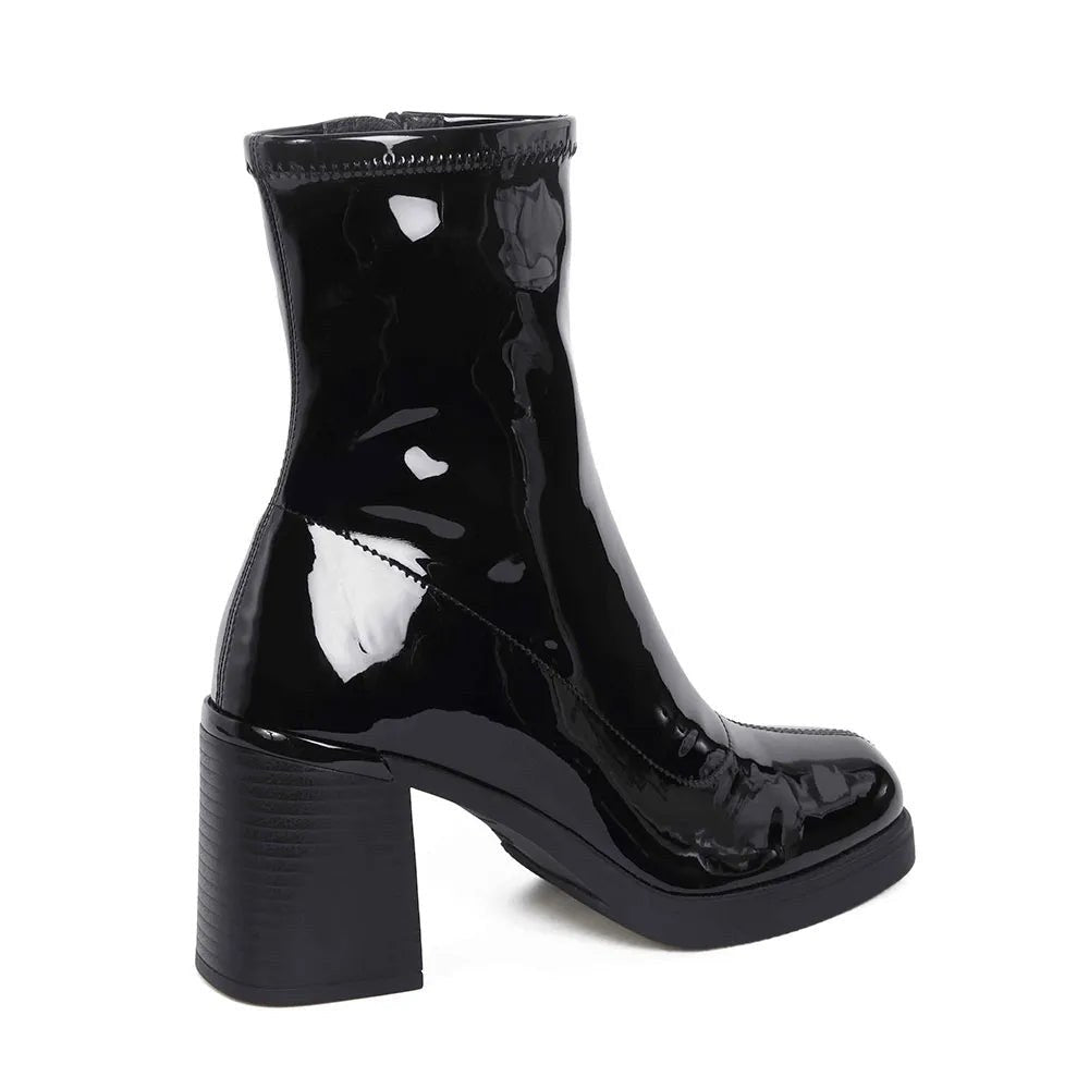 Botin Vestir Mujer  8113 Negro Sthef