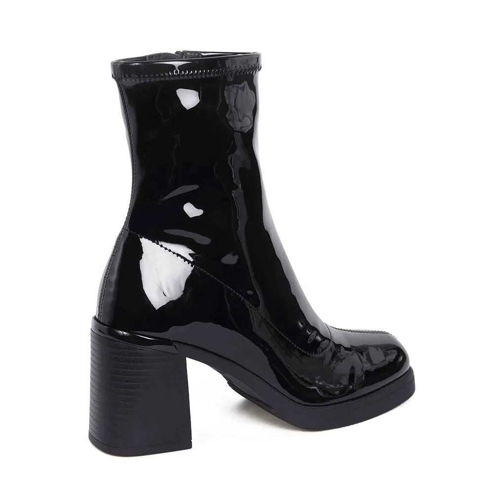Botin Vestir Mujer  8113 Negro Sthef