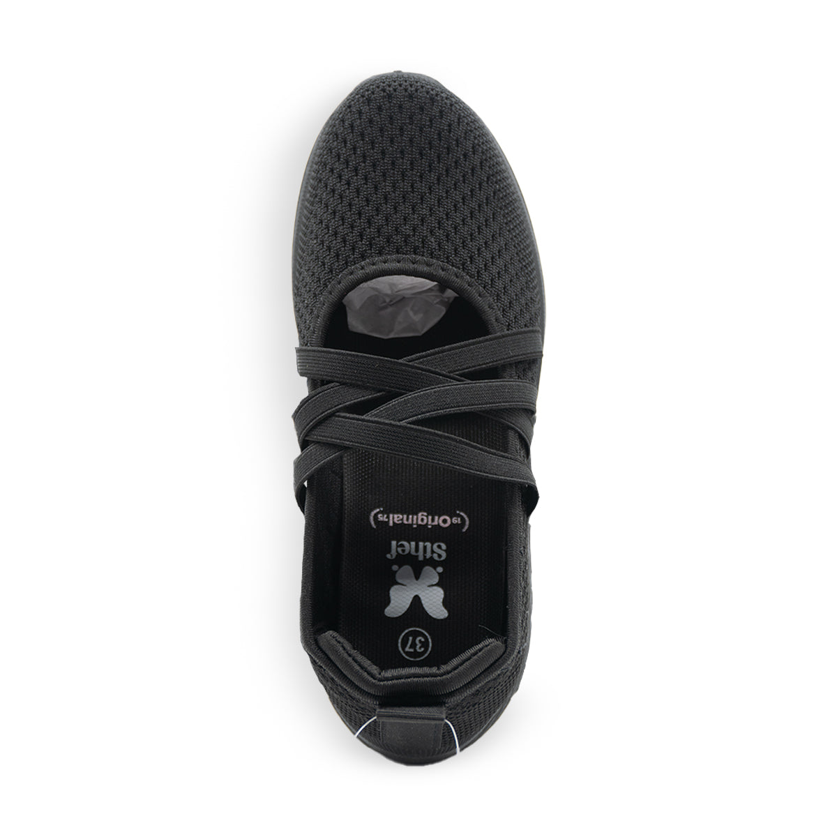 ZAPATILLA MUJER STHEF CASUAL NEGRO 8288