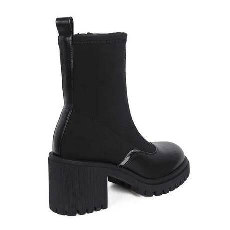 Botin Vestir Mujer 8110 Negro Sthef