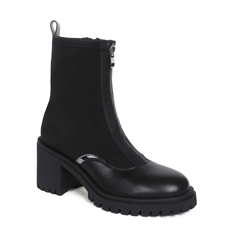 Botin Vestir Mujer 8110 Negro Sthef